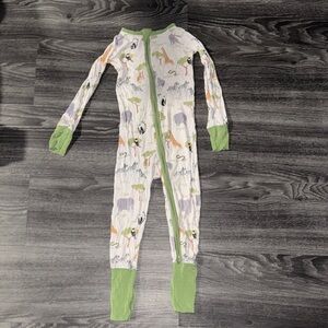 Little Sleepies Bamboo Safari Friends Pajamas